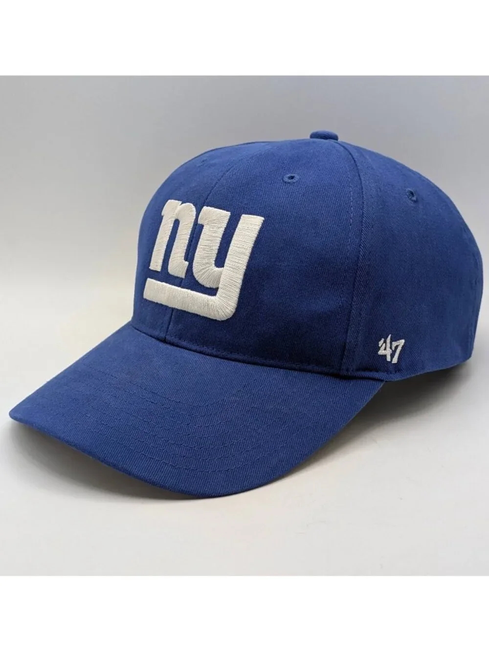 New York Giants Hat Cap Strap Back '47 Brand Youth Kids Boys Blue NFL Football